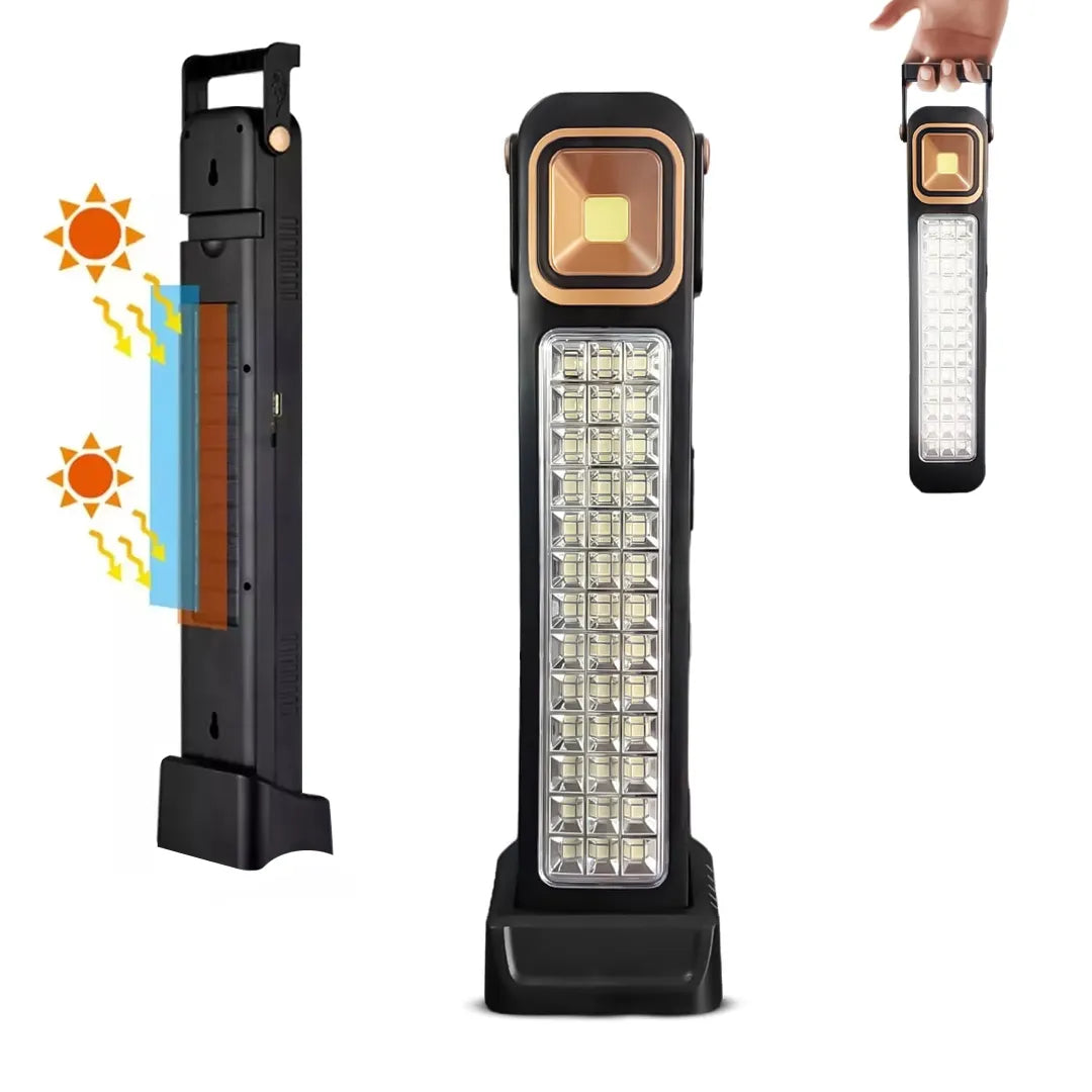 2X1 | Linterna Foco Solar de Emergencia