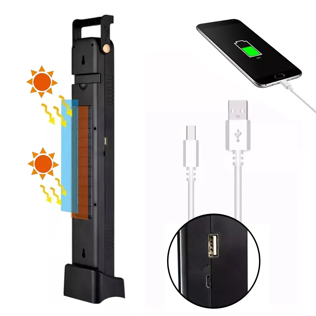 2X1 | Linterna Foco Solar de Emergencia