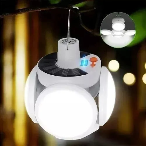 2 Lámparas Solar Plegable
