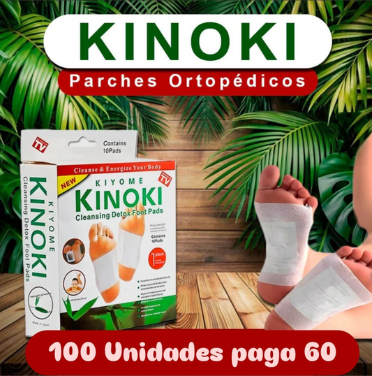 Pack 100 Parches de desintoxicación Kinoki (100Unds)