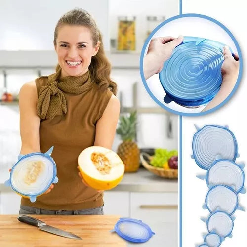 Tapas de Silicona Ajustable